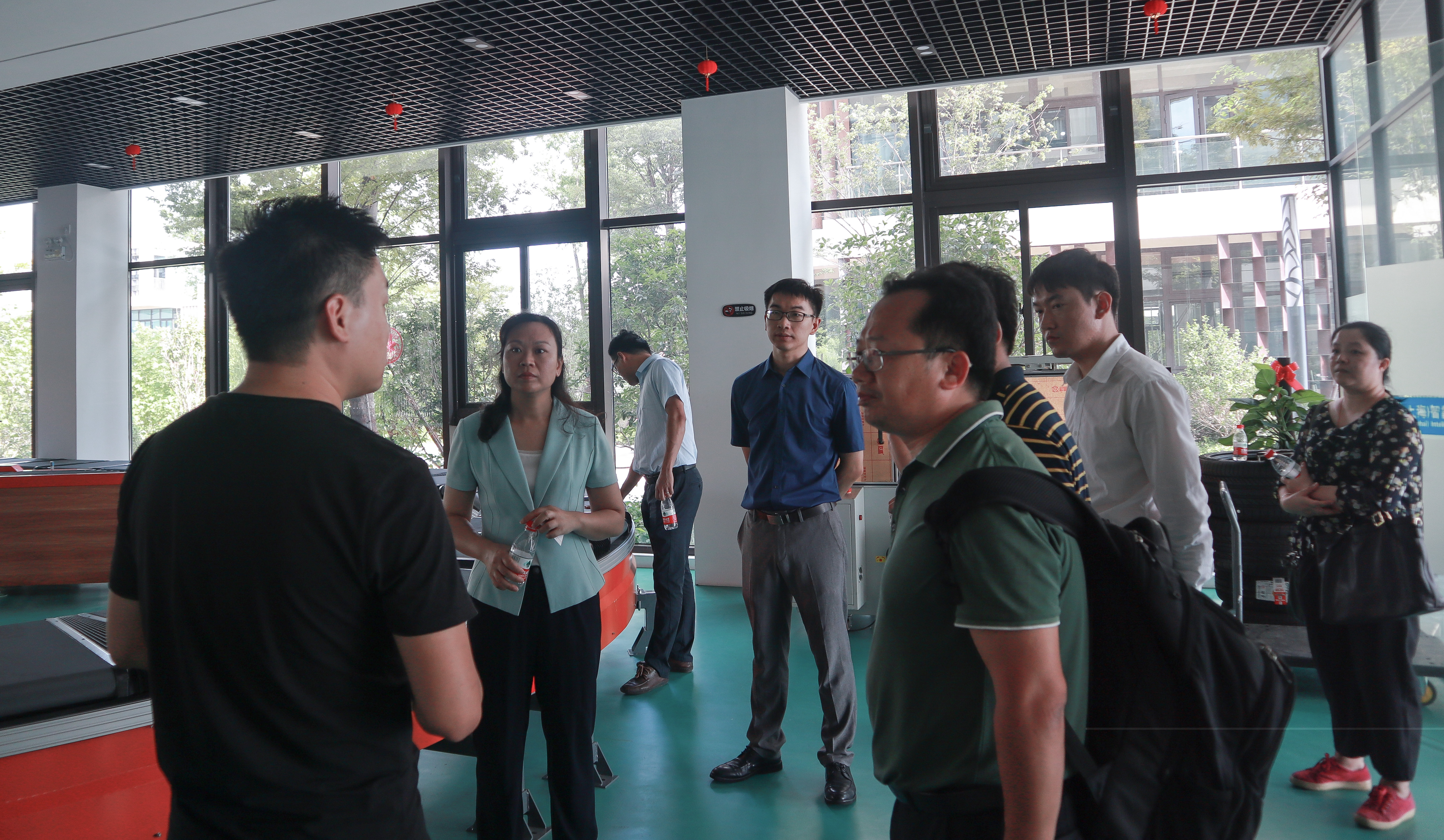 快讯 | 肇庆市高新区领导莅临海洋之神HY590智能参观考察